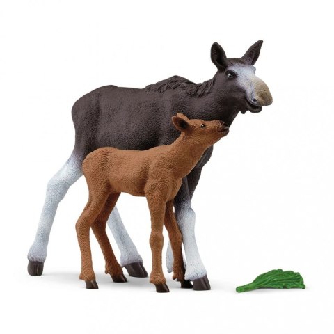 Zestaw figurek Łoś z cielęciem Schleich
