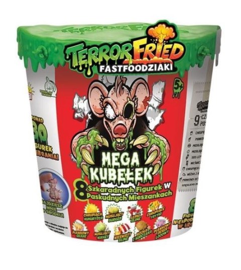 Zestaw figurek Terror Fried - Mega kubełek Cobi