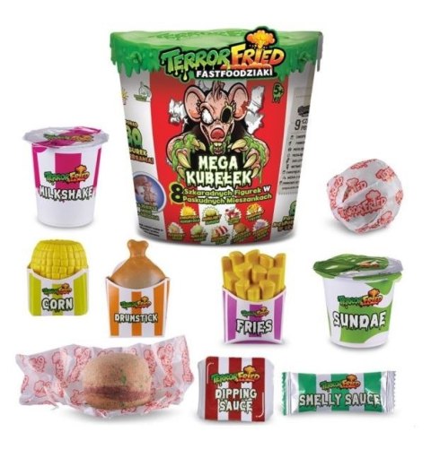 Zestaw figurek Terror Fried - Mega kubełek Cobi