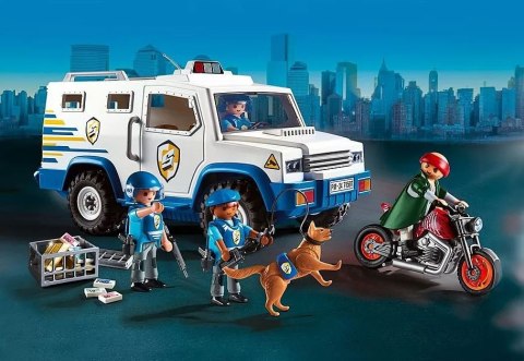 Zestaw z figurkami Action Heroes 71597 Transporter pieniędzy Playmobil