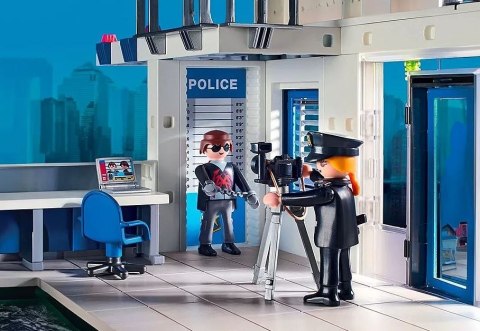 Zestaw z figurkami Action Heroes 71602 Posterunek policji Playmobil