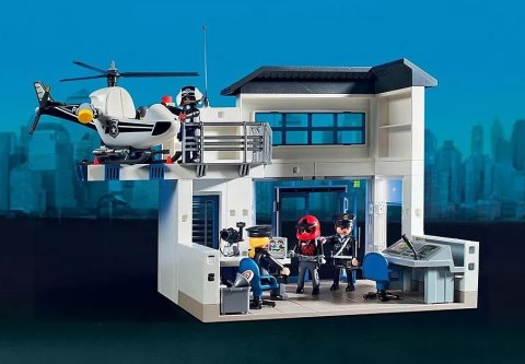 Zestaw z figurkami Action Heroes 71602 Posterunek policji Playmobil