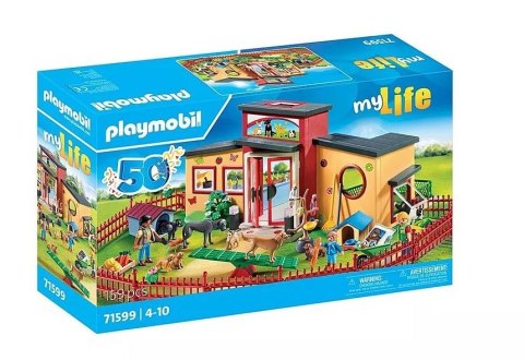 Zestaw z figurkami My Life 71599 Hotel dla zwierząt Łapka Playmobil
