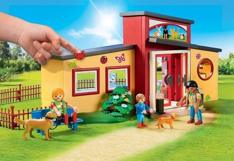 Zestaw z figurkami My Life 71599 Hotel dla zwierząt Łapka Playmobil