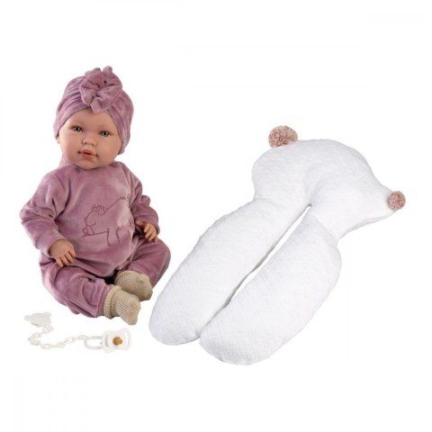 Lalka bobas Mimi 42 cm w turbanie Llorens