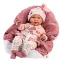 Lalka bobas Mimi z nosidełkiem 42 cm Llorens