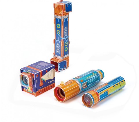 Puzzle 3D Zestaw z kolorami i światłem Cubic Fun