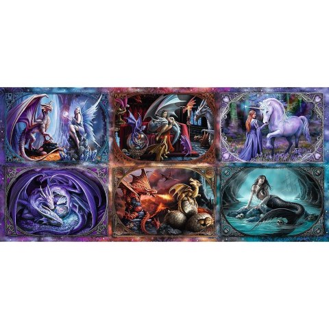 Puzzle 9000 elementów Fantasy Creatures Anne Stokes Trefl