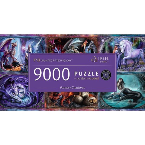 Puzzle 9000 elementów Fantasy Creatures Anne Stokes Trefl