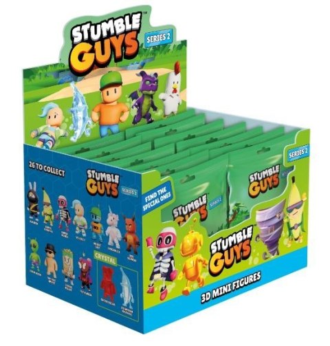 Figurki Stumble Guys Flowpack display 18 sztuk Dante