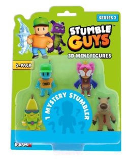Figurki Stumble Guys Opakowanie windowbox z 5 figurkami Dante