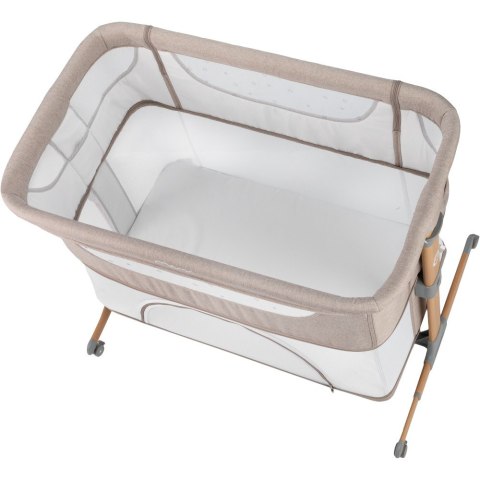 Łóżeczko dostawne SMART BED beżowe MoMi