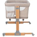 Łóżeczko dostawne SMART BED beżowe MoMi