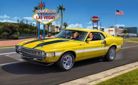 Model plastikowy 70 Shelby Mustang GT500 1/25 Revell