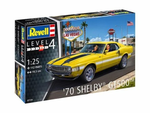 Model plastikowy 70 Shelby Mustang GT500 1/25 Revell