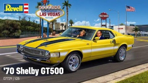 Model plastikowy 70 Shelby Mustang GT500 1/25 Revell