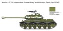 Model plastikowy Josif Stalin JS-2 1/56 Italeri