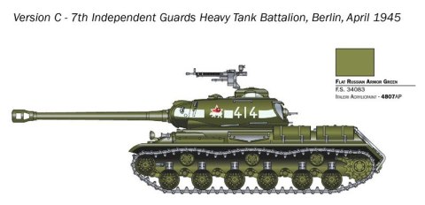 Model plastikowy Josif Stalin JS-2 1/56 Italeri