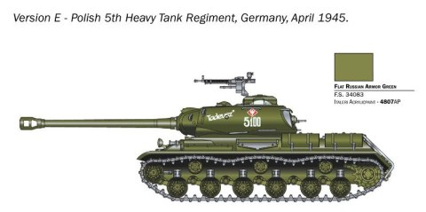 Model plastikowy Josif Stalin JS-2 1/56 Italeri