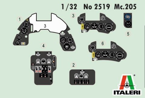 Model plastikowy Macchi MC.205 Veltro 1/32 Italeri