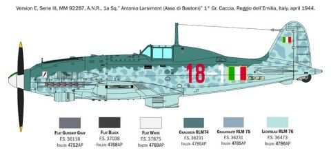 Model plastikowy Macchi MC.205 Veltro 1/32 Italeri