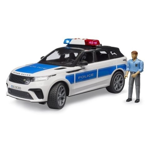 Pojazd Range Rover Velar policyjny z figurką BRUDER