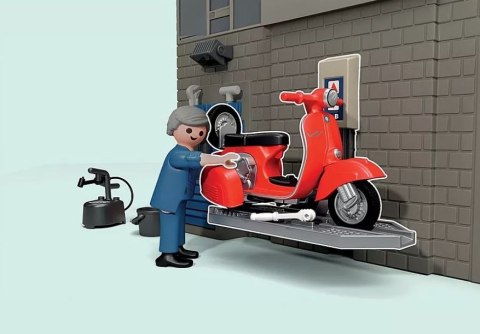 Zestaw figurek Vespa 71620 Garaż Vespy z lat 60-tych Playmobil