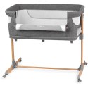 Łóżeczko dostawne SMART BED szare MoMi