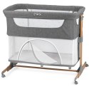 Łóżeczko dostawne SMART BED szare MoMi