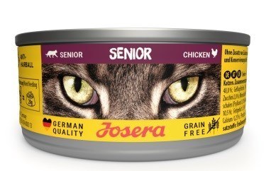 JOSERA Cat Wet Senior Chicken Kurczak puszka 85g