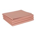 Mata fitness gimnastyczna do ćwiczeń jogi pilatesu fitness joga składana 183x61x0,4 cm różowy