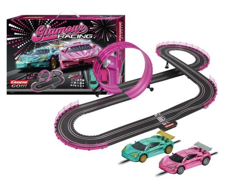 Tor samochodowy z pojazdami Girls Power Racing 4,9m Carrera