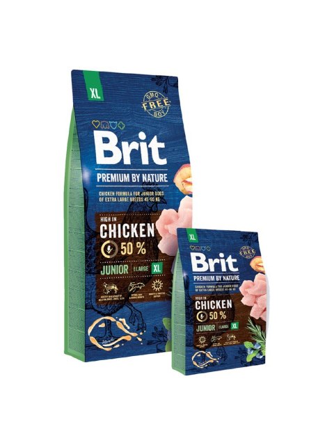 Karma Brit Premium By Nature Junior XL (15 kg ) (WYPRZEDAŻ)