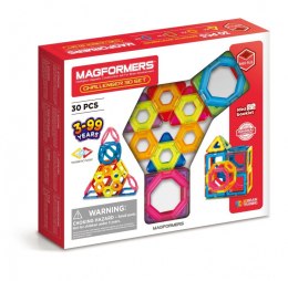 Klocki magnetyczne Challenger 30 elementów Magformers