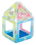 Klocki magnetyczne Glowing Craft 20 elementów Magformers