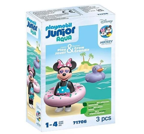 Figurka Junior Disney 71706 Myszka Minnie i wycieczka na plażę Playmobil