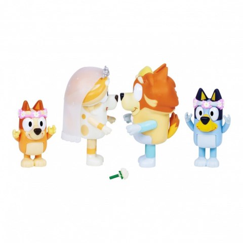Figurki Bluey Wesele wujka 4-pak Tm Toys