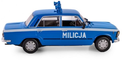 Pojazd PRL Fiat 125P Milicja Daffi
