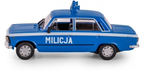 Pojazd PRL Fiat 125P Milicja Daffi