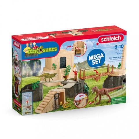 Zestaw figurek Podbój świątyni dinozaurów Schleich