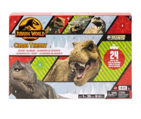 Kalendarz adwentowy Jurassic World Mattel