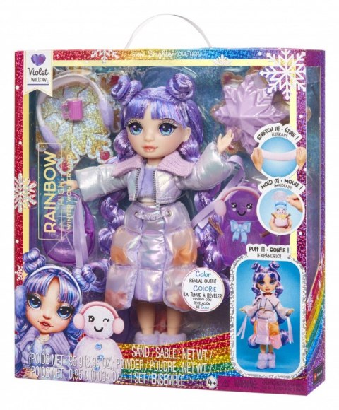 Lalka Rainbow High Winter Wonderland Violet MGA