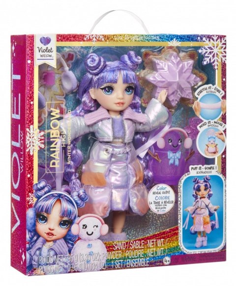 Lalka Rainbow High Winter Wonderland Violet MGA