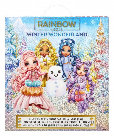 Lalka Rainbow High Winter Wonderland Violet MGA