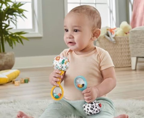Grzechotki Grzechoczące marakasy Fisher Price