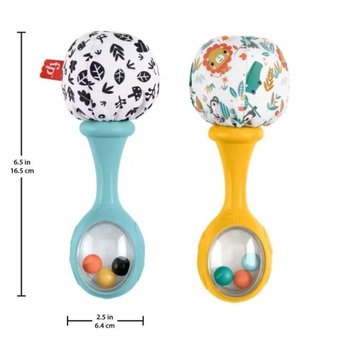 Grzechotki Grzechoczące marakasy Fisher Price