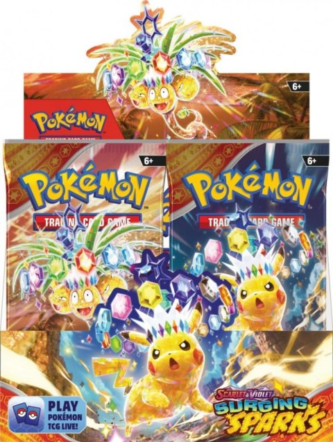 Karty Scarlet & Violet - Surging Sparks - Booster Box (36) Pokemon TCG