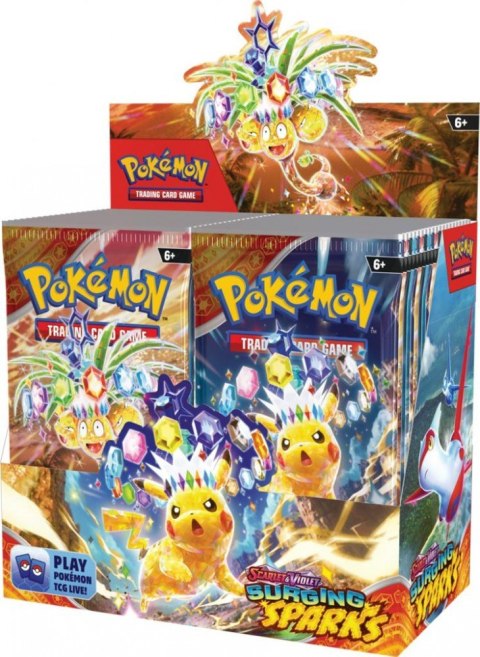 Karty Scarlet & Violet - Surging Sparks - Booster Box (36) Pokemon TCG