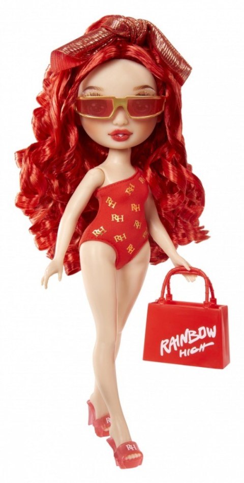 Lalka Rainbow High Swim Style Ruby Red MGA