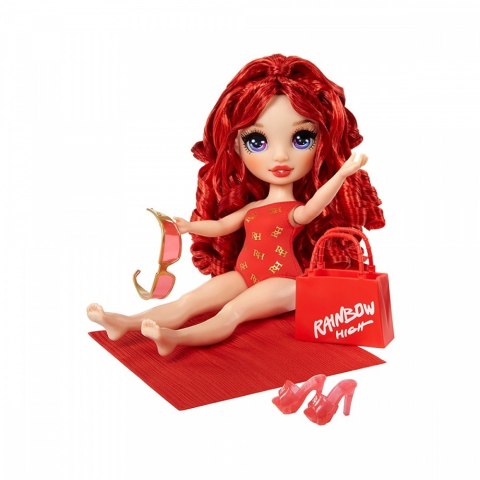 Lalka Rainbow High Swim Style Ruby Red MGA